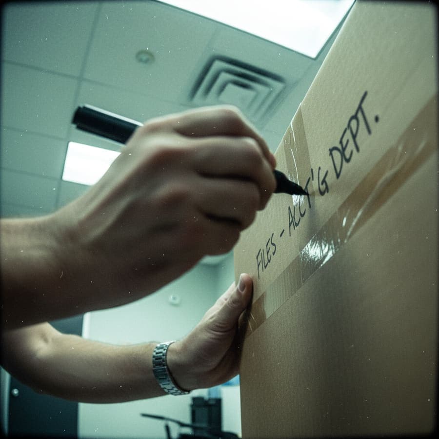 Uniformed porter performing mid-day restroom check and restock